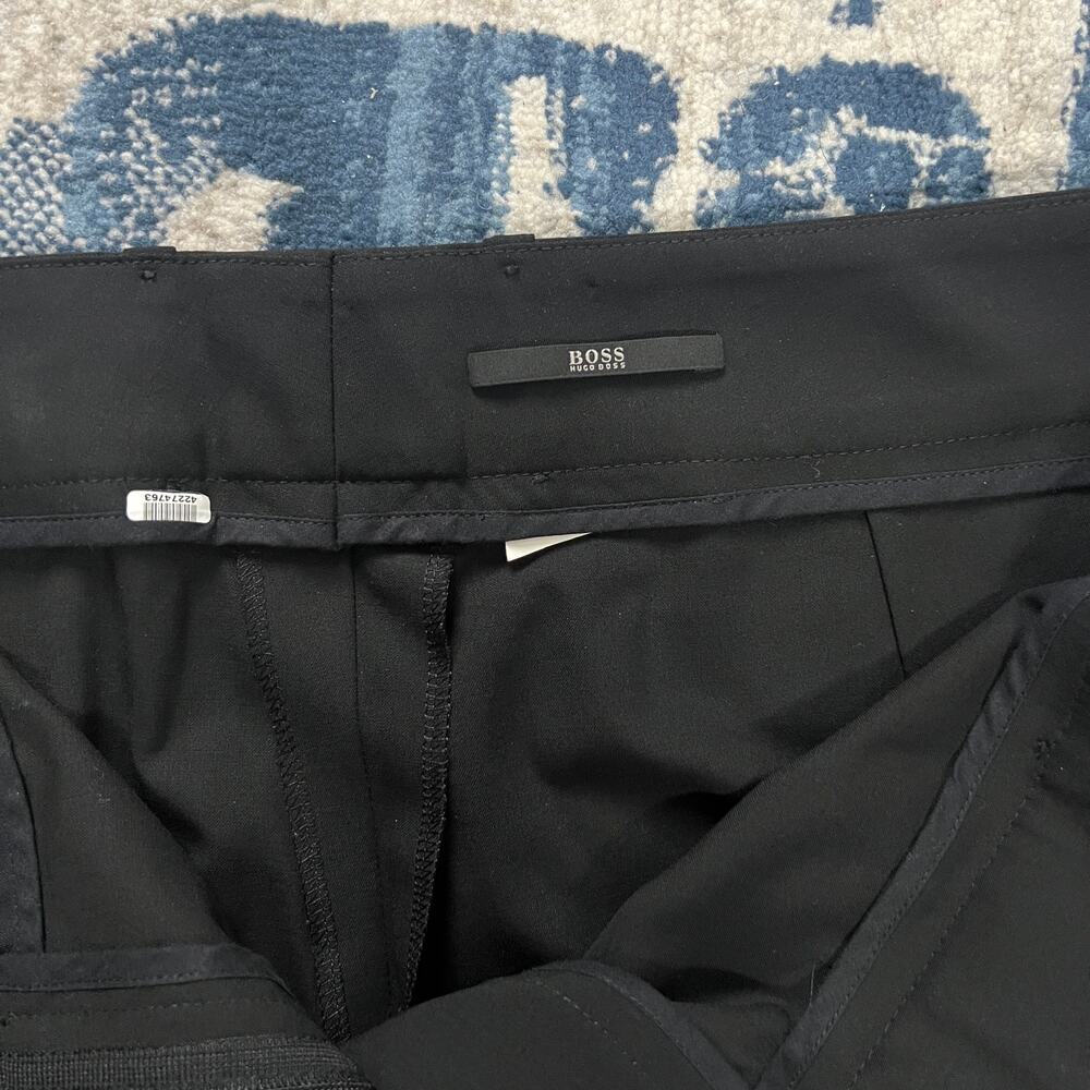 Boss Hugo Boss Black Dress Pants Slacks Women Plus Size - Picture 4 of 8